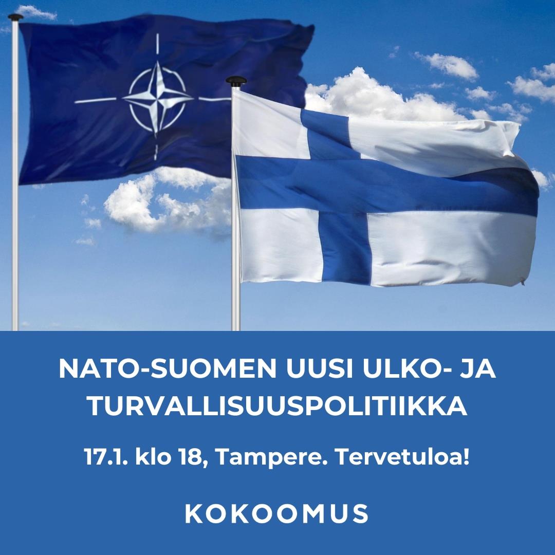 Nato-Suomen ulko- ja turvallisuuspolitiikka  18:00   20:00